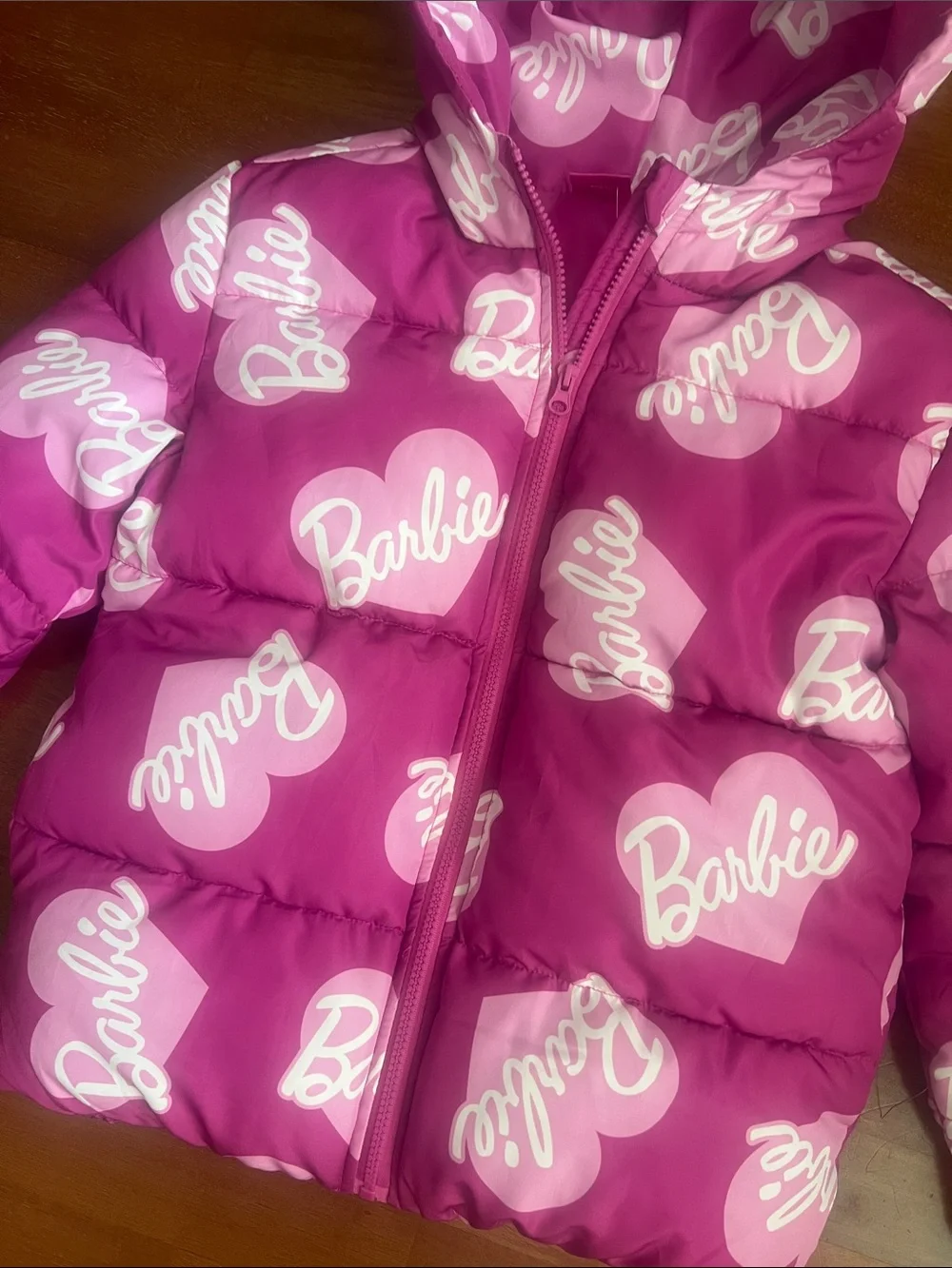 🎁Barbie Pink Puffer Jacket
